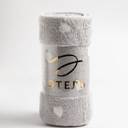 Плед светящийся в темноте Этель Love 200х220 см, 100% п/э, корал-флис, 220 гр/м2  фото 7