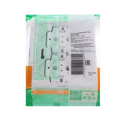 Розетка четверная SE «Этюд», 250 В, 16 А, IP20, накладная, без заземления, белая, PA16-205B