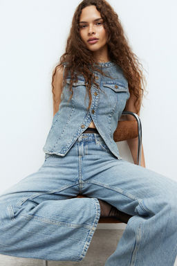 Wide High Jeans - H&m фото 17