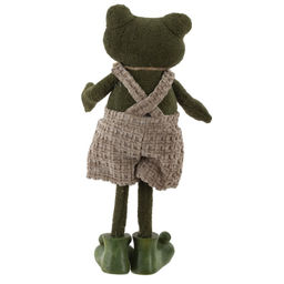 Игрушка набивная "Лягушка", L10 W7,5 H27 см, 2в.