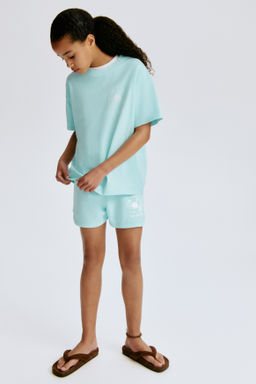 Pantal?n corto en sudadera - H&m фото 3
