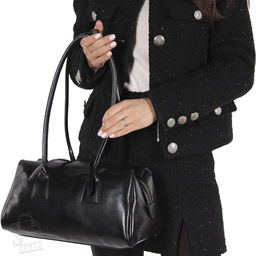 Сумка женская кожаная 5006NN black Natale Navetta  фото 2