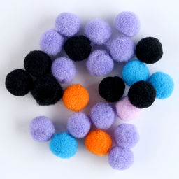 Аппликация помпошками Бабочка размер 30 30 см, клей 30 мл - Simaland фото 4