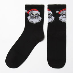 Новогодний подарочный набор «Ho-ho» плед, носки, перчатки, термостакан