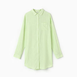 Сорочка женская KAFTAN Lime series, размер 44-46, зелёная