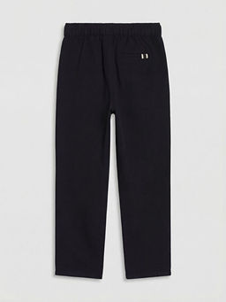 Loose Fit Erkek ?ocuk Keten Pantolon