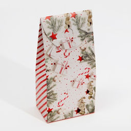 Цена за 5 шт. Коробка складная «С Новым годом!», 9×19×6 см