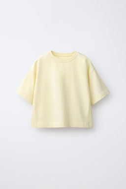 CAMISETA LISA HEAVY JERSEY / Amarillo