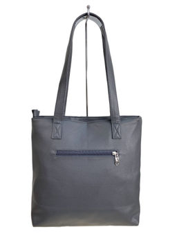 Женская сумка из искусственной кожи, цвет серый - Greta фото 2