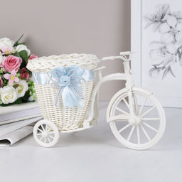 Корзина декоративная Велосипед / BU036-2 /уп 96/ - Галеонтрейд фото 7