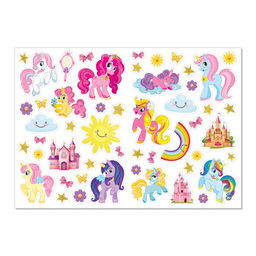 Наклейки Наряди пони, 12 стр.