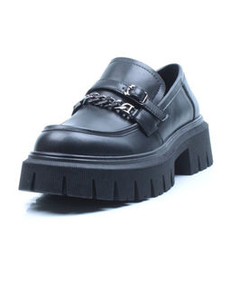 03-C1812-1 BLACK Лоферы женские (натуральная кожа)