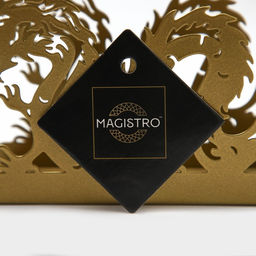 Салфетница Дракон, 1449 см, цвет золотой - Magistro фото 10