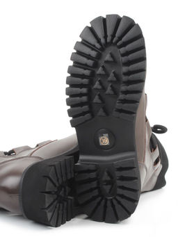 01-XKL21-196R GRAY/BROWN Ботинки демисезонные женские (натуральная кожа, байка)