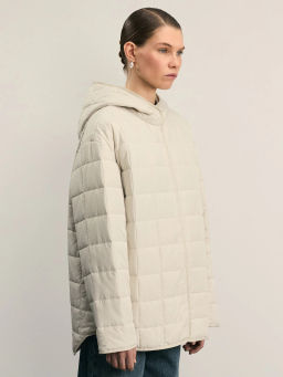 Куртка стеганая с капюшоном / Zarina фото 4