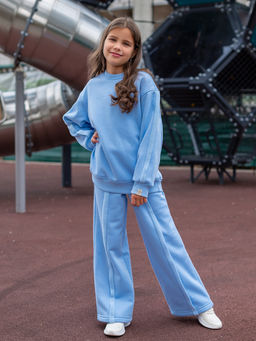 Костюм для девочек Скай Лайн Голубой - Modamica фото 2