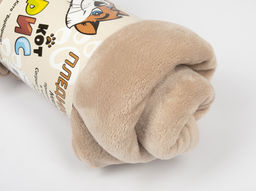 Покрывало- плед АРТ 004 150*210 "Гладкокрашеный Капучино"