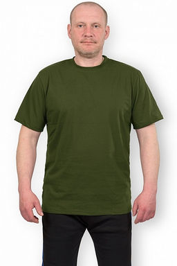 Футболка мужская, хаки (67-7) - Плиона фото 2