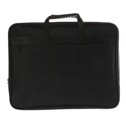 Папка с ручками текстильная А4, Calligrata «Офис», для бумаг, для офиса, 365×290×30 мм, 1Ш41, черная