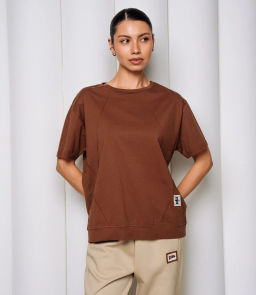 Футболка #КТ1062 (2), коричневый