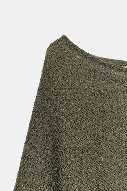 CAPA ASIM?TRICA HILO METALIZADO / Khaki