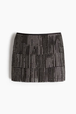 Falda de strass con flecos - H&m фото 7