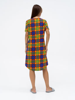 Халат хлопок 100%,сине-желтый - Binita фото 7