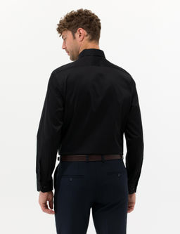 Siyah Regular Fit Uzun Kollu Klasik G_mlek - Pierre cardin фото 12