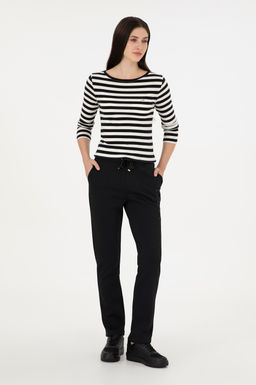 Женские черные спортивные штаны Неожиданная скидка в корзине