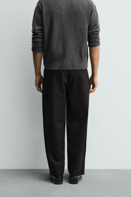 TEXTURED BALLOON FIT TROUSERS - Zara фото 3