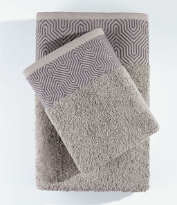 -10% Полотенце Калипсо 70х140 см Серый - Ecotex фото 7