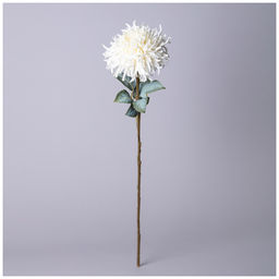 ЦВЕТОК ИСКУССТВЕННЫЙ АСТРА ДЛИНА=62СМ , ЦВЕТ БЕЛЫЙ - Lefard фото 2