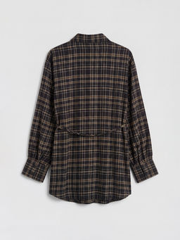 Ekose Kad?n G?mlek Tunik