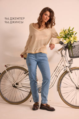 Джинсы 966 - Niv niv fashion фото 2