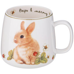 КРУЖКА LEFARD ЛОВИ СЧАСТЬЕ 400 МЛ (КОР=36ШТ.)