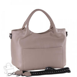 Сумка женская кожаная 7777VG apricot Vitelli Grassi