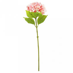 Цветок "Гортензия" цвет - розовый, 68см, 1 цветок - д16х11см (Китай)