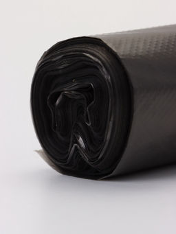 Мешки для мусора 60 л, ПНД, толщина 20 мкм, 20 шт в рулоне, цвет черный