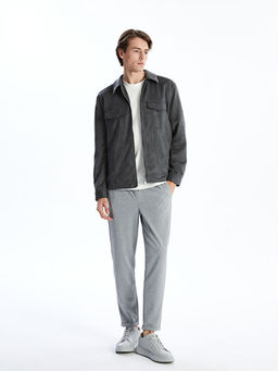 Slim Fit G?mlek Yaka S?et Erkek Mont