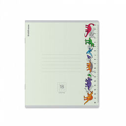 Цена за 10 шт. Тетрадь школьная ученическая ErichKrause Ruler Hobby ассорти, 18 листов, клетка (в плёнке по 10 шт.)_MIX-PACK  фото 6