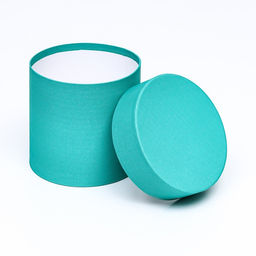 Шляпная коробка изумрудная, 13 х 13 х 13 см - UPAK LAND фото 3