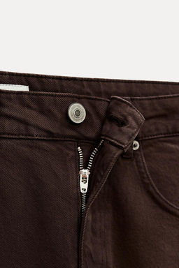TRF BALLOON CURVED LEG MID-WAIST JEANS - Zara фото 5