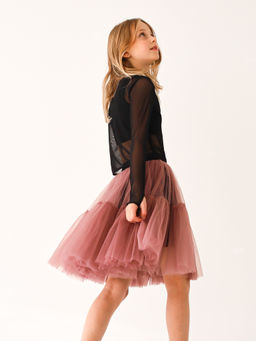 Юбка фатиновая, пудра - Inzibe фото 4