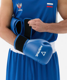 Перчатки боксерские INSANE RBF IN25-BG600, синий, 10 oz