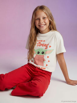 Star Wars Bask?l? K?z ?ocuk Ti??rt