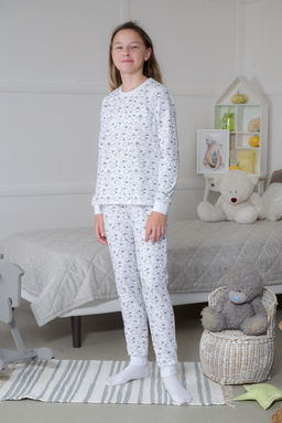 Пижама детская из кулирки пенье на манжетах Дрёма овечки - Амадэль фото 8