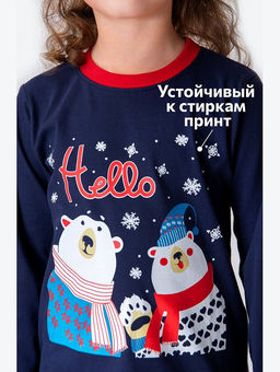 Детская новогодняя пижама Happyfox