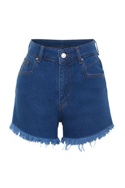 TRENDYOLMILLA Bej Denim Plaj Sort TBESS22SR0395 фото 8