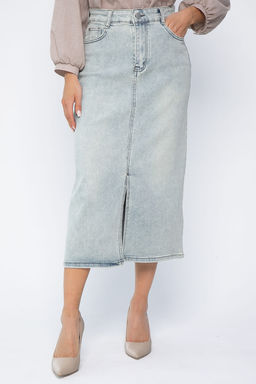 Юбка Мюнхен (голубо-зеленая) Ю13644-4М - Lt collection фото 4