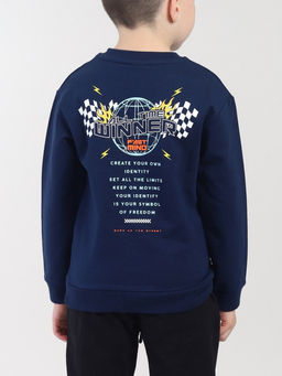 CRB wear / CWKB 63972-41-424 Джемпер для мальчика,темно-синий  фото 3